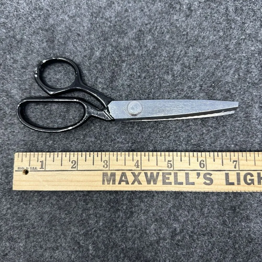 Vintage Griffon Cutler Pinking Shears 7 Inch Scissors Zig Zag HEAVY DUTY